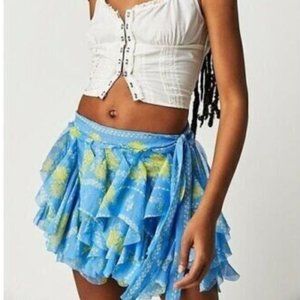 NWOT Free People Bali Made You Look Mini Skirt